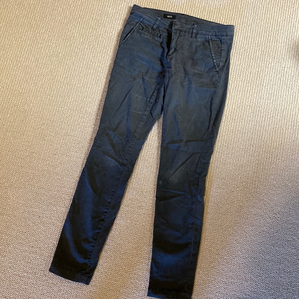 BDG Grey Skinny Chino Pants (25)